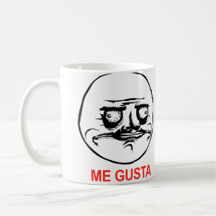 Me Gusta Face Meme Coffee Mug