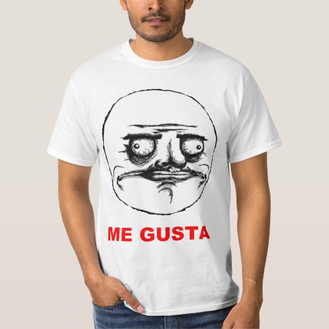 Me Gusta Face T-Shirt (Front)