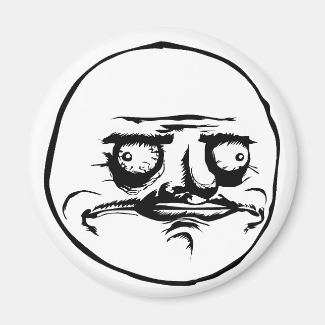 Me Gusta magnet (Front)