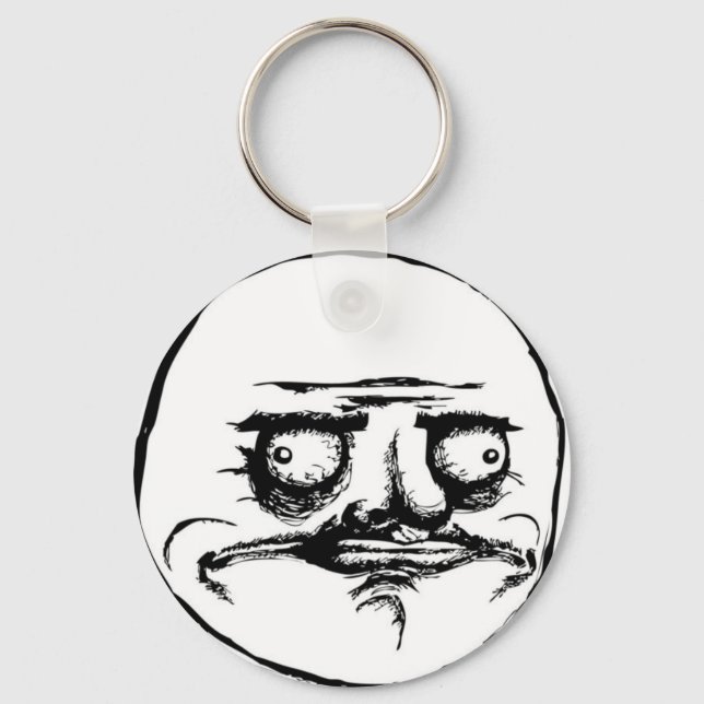 ME GUSTA-meme keychain (Front)