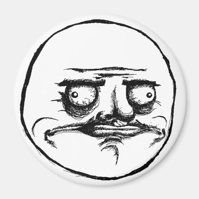 ME GUSTA MEME MAGNET (Front)