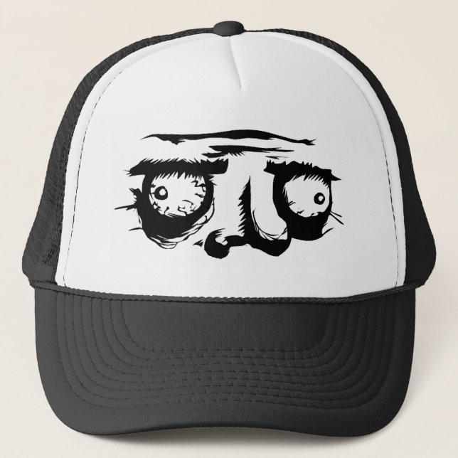 me gusta meme troll hat (Front)
