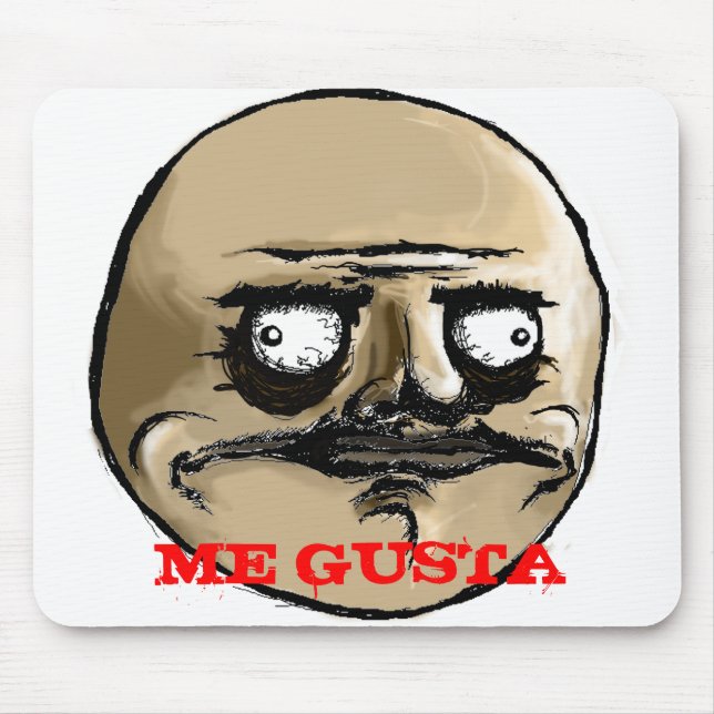 ME GUSTA MOUSE PAD (Front)
