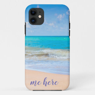 Me here at the beach Case-Mate iPhone case