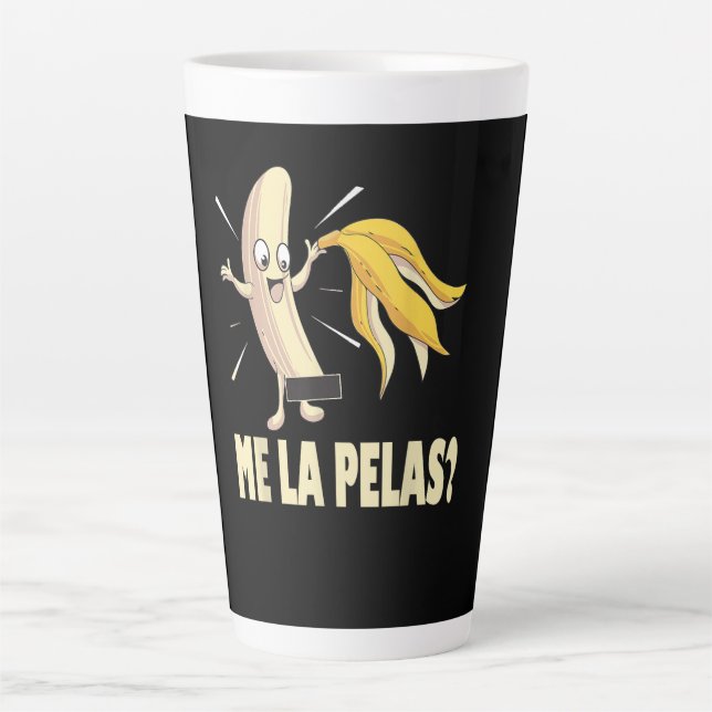 Me La Pelas Latte Mug (Front)