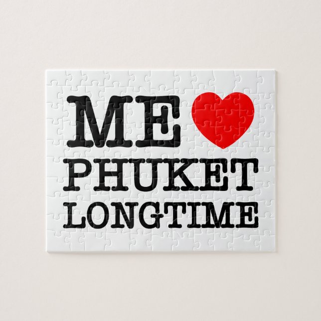 ME LOVE PHUKET LONGTIME JIGSAW PUZZLE (Horizontal)