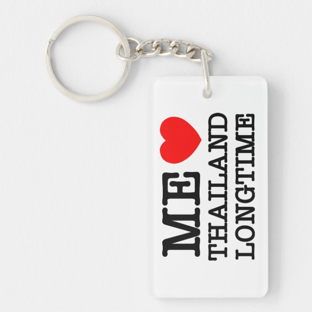 ME LOVE THAILAND LONGTIME KEY RING (Front)