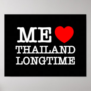 ME LOVE THAILAND LONGTIME POSTER