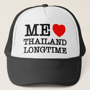 ME LOVE THAILAND LONGTIME TRUCKER HAT