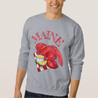ME Maine Lobster Shack Seafood Dinner Red Gingham