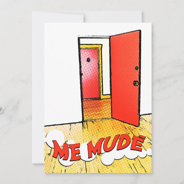 me mudé : puerta cómica (Front)