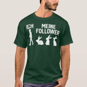 Me My Followers Tie Love Pigs Farmer Farmer 4121 T-Shirt
