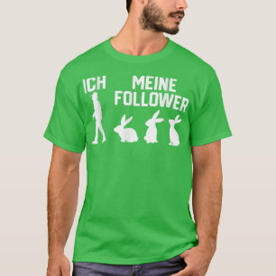 Me My Followers Tie Love Pigs Farmer Farmer T-Shirt
