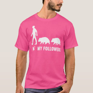 Me My Followers Wombat Australia Marsupial Wombats T-Shirt
