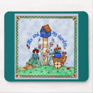 Me & my garden mousepad
