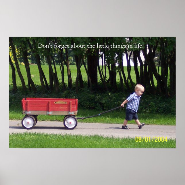 Me & My Wagon Poster (Front)