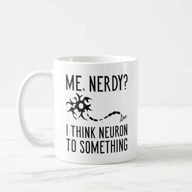 Me Nerdy Coffee Mug (Left)