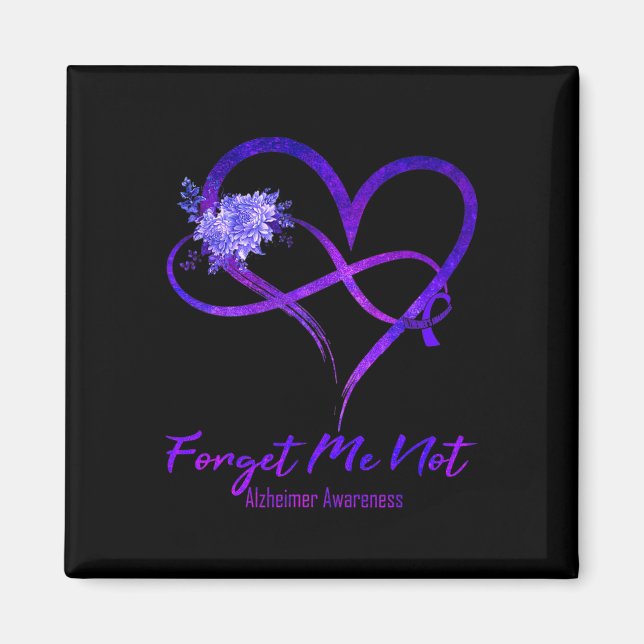 Me Not Alzheimerheimer Awareness  Magnet (Front)