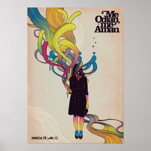 Me odian, me aman Print (Front)