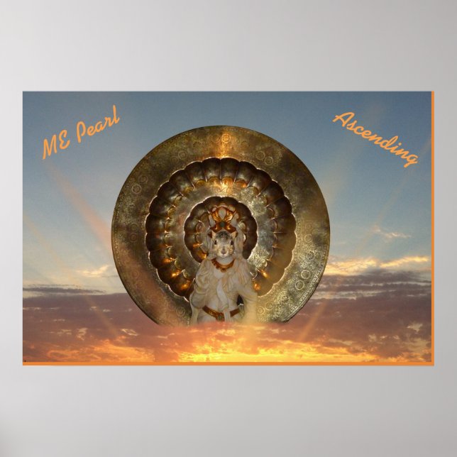 'ME Pearl, Sacred Squirrel, Ascending' Poster (Front)