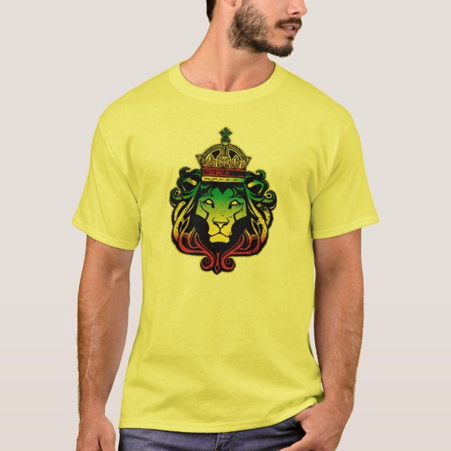 Me Psi Phi Rasta Lion T-shirt (Front)