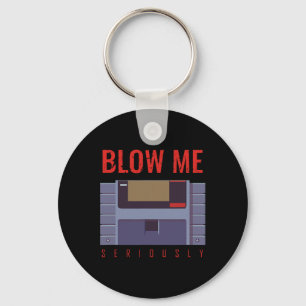 Me Seriously 90s Retro Video Game Vintage Gamer Key Ring