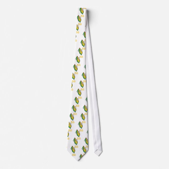 Me SO Corny  corn  cob Tie (Front)