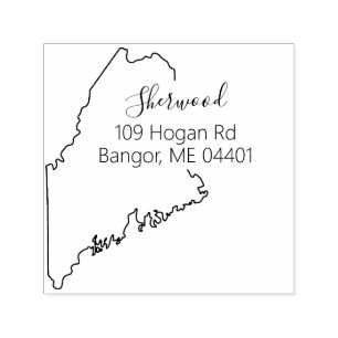 ME   State of Maine Return Address Stamp