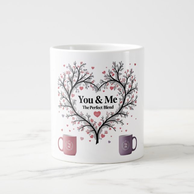 & Me – The Perfect Blend Mug | Best Couple Gift  (Front)