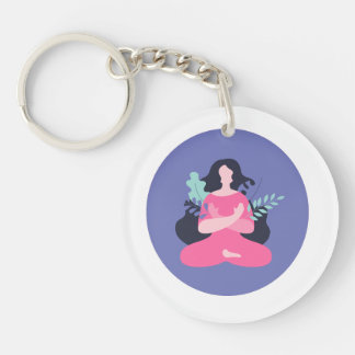 Me time keychain