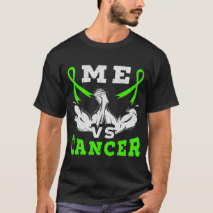 Me vs Liver Cancer Cancer I Wear Green T-Shirt