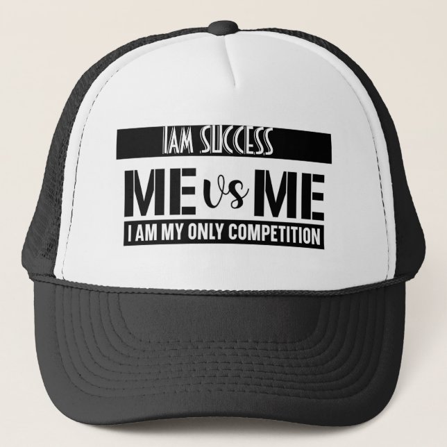 ME vs ME Trucker Hat (Front)