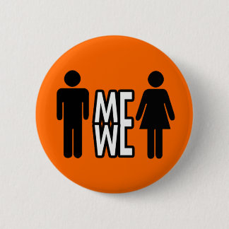 Me & We 6 Cm Round Badge