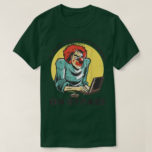 Me When I Tweak A Compressor On Bypass Funny Music T-Shirt (Design Front)