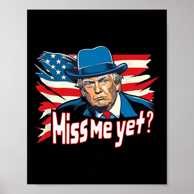 Me Yet Funny Trump 2024 1  Poster (Front)