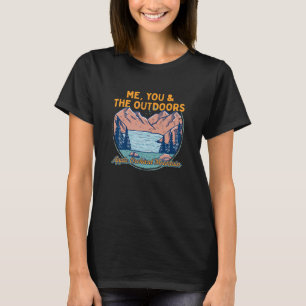 Me You And The Outdoors Hiking Apple Orchard Mount T-Shirt