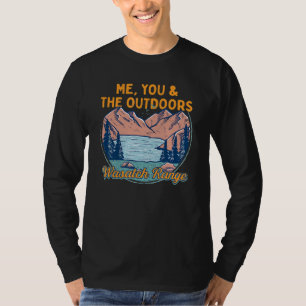 Me You And The Outdoors Hiking Wasatch Range Hiker T-Shirt