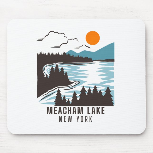 Meacham Lake  Mouse Pad (Front)