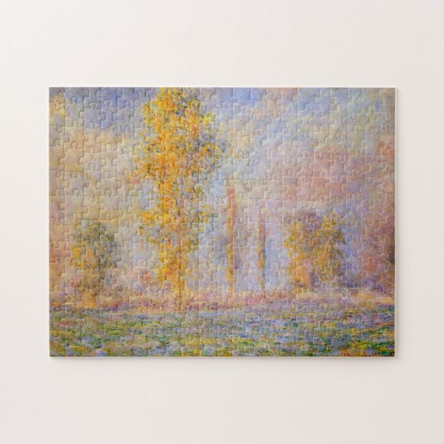 Meadow at Giverny Monet Fine Art Jigsaw Puzzle (Horizontal)