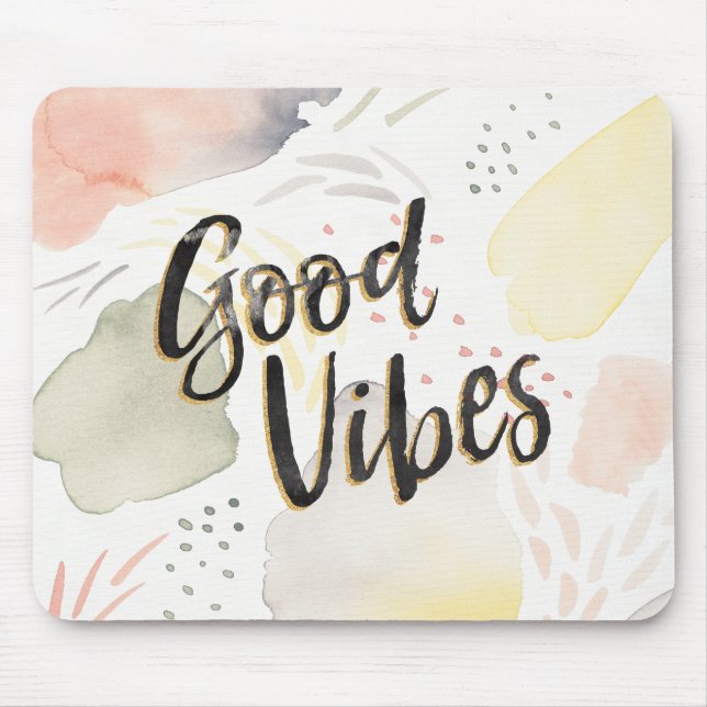 Meadow Breeze III | Good Vibes Mouse Pad (Front)
