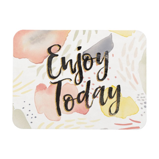 Meadow Breeze IV | Enjoy Today Magnet (Horizontal)