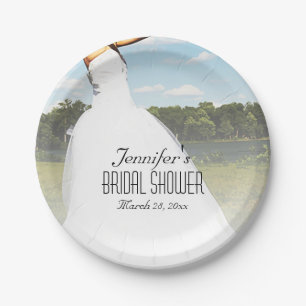 Meadow Bride Paper Plate
