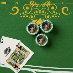 Meadow Bunny Dreams: Whimsical Poker Chips