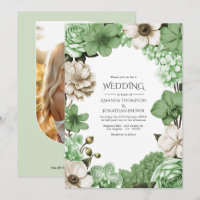 Meadow Fern, Pistachio Silk & Willow Ivory Wedding