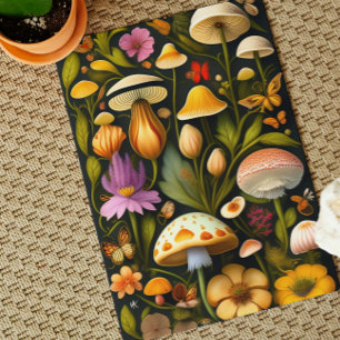 Meadow Flora Modern Haeckel Card