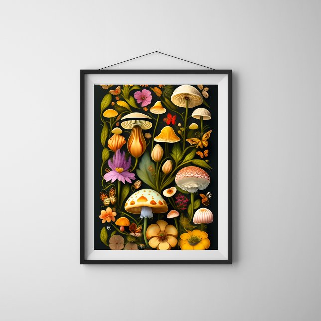 Meadow Flora | Modern Haeckel Poster (Creator Uploaded)