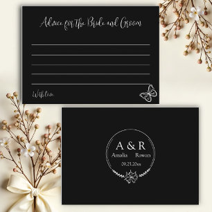 Meadow Flowers Advice for Bride and Groom Enclosure Card