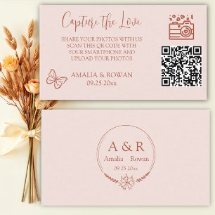 Meadow Flowers Capture the Love Enclosure Card