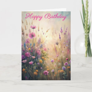 Meadow Flowers Card