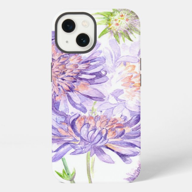 meadow flowers iPhone case (Back)